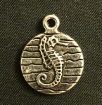 (image for) Silver Seahorse Charm